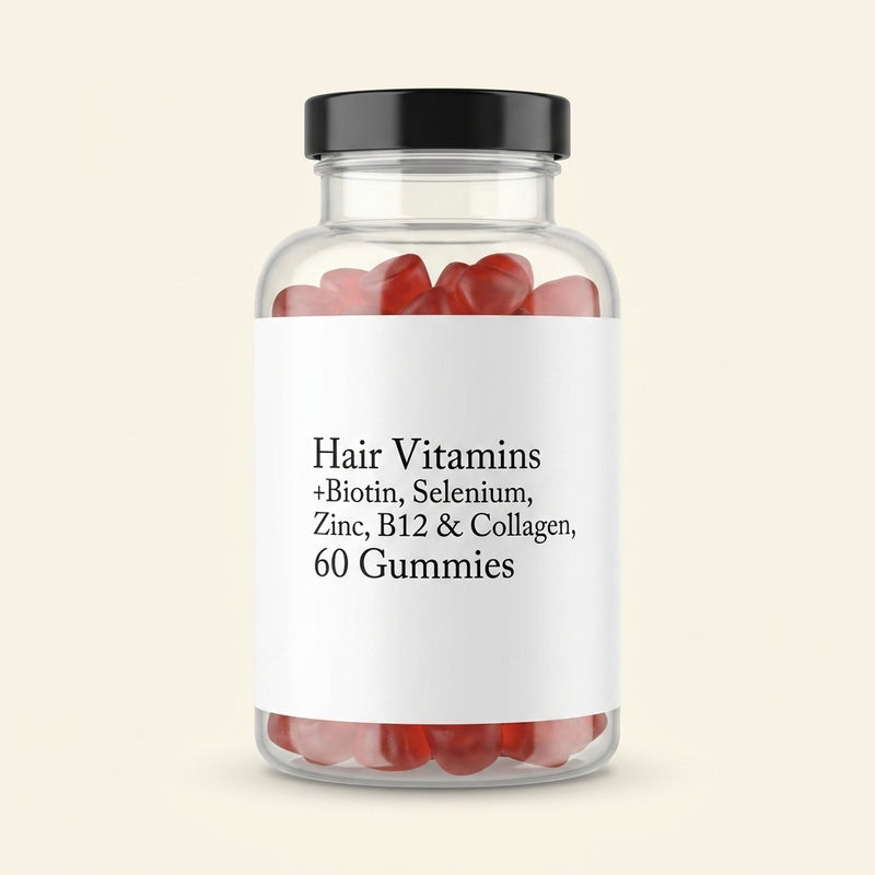 Holland & Barrett Hair Vitamin Pineapple Flavour 60 Gummies, UK version
