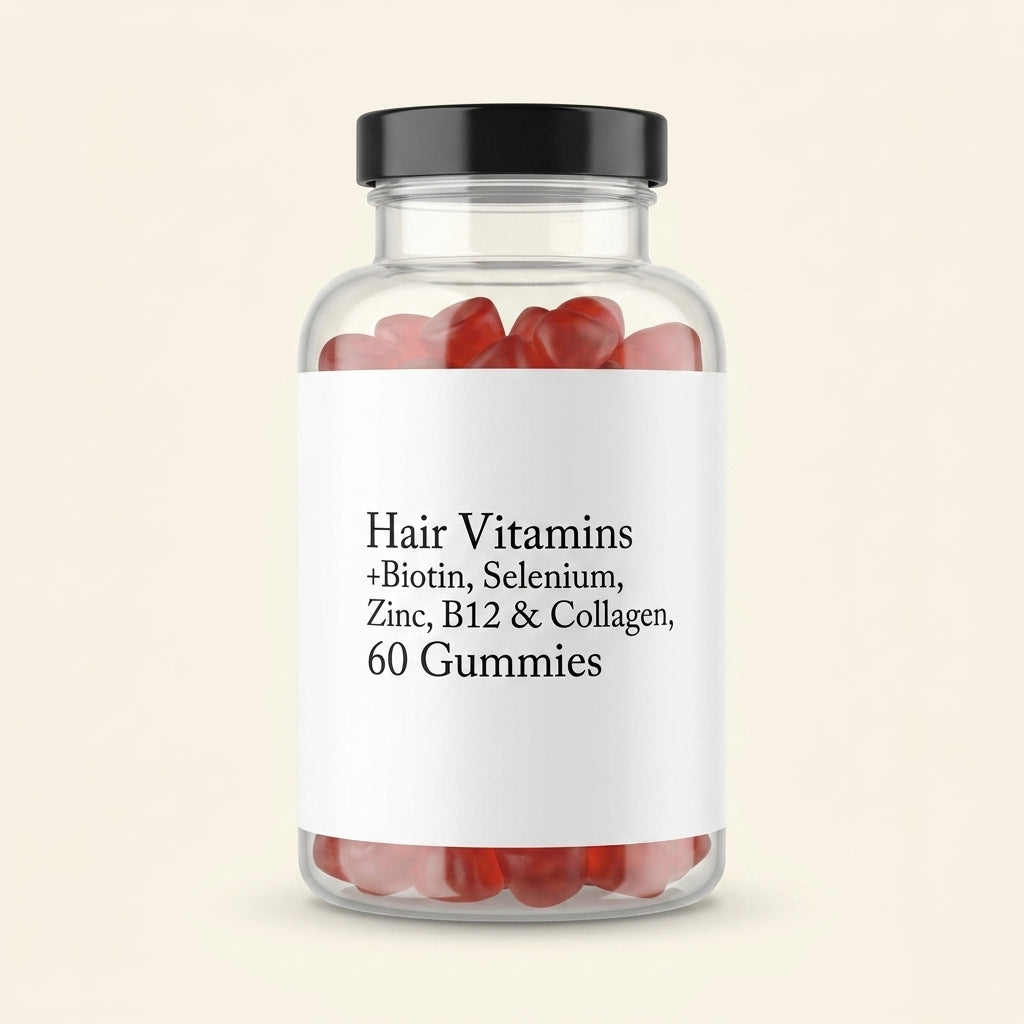 Holland & Barrett Hair Vitamin Pineapple Flavour 60 Gummies, UK version