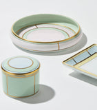GINORI 1735 porcelain trinket box verde, UK version