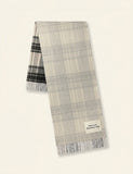 Heritage reversible wool scarf 195x50cm, imported from the UK