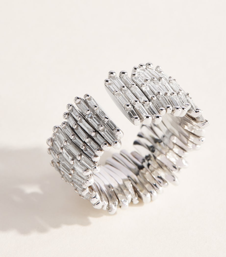 Suzanne Kalan white gold diamond eternity ring - British product