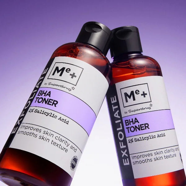 Me+ BHA Toner 200ml, imported from the UK