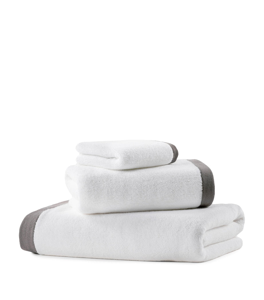 Hamam organic cotton hand towel 50cm x 100cm - British product