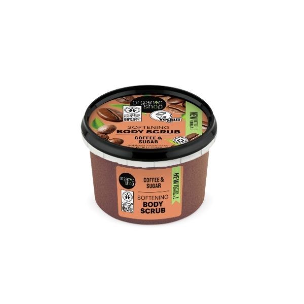 Organic Shop Softening Body Scrub Coffee & Sugar 250ml