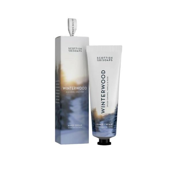 Scottish Fine Soaps Winterwood gift boxed hand cream 75ml, UK version