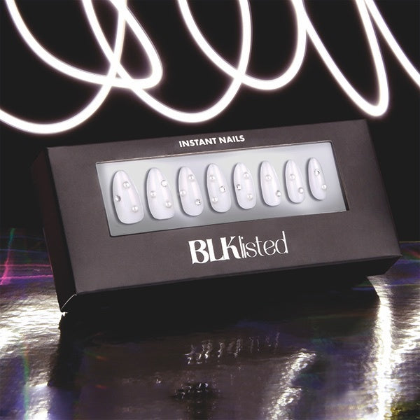 BLKListed Instant Acrylic Nails, Iced Out GOODS Superdrug   