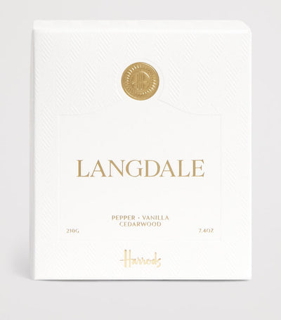 Harrods Langdale Duftlys 210g