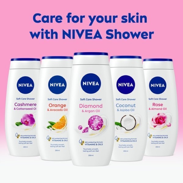 NIVEA Shower Cream Gel, Indulgent Moisture Diamond, 250ml