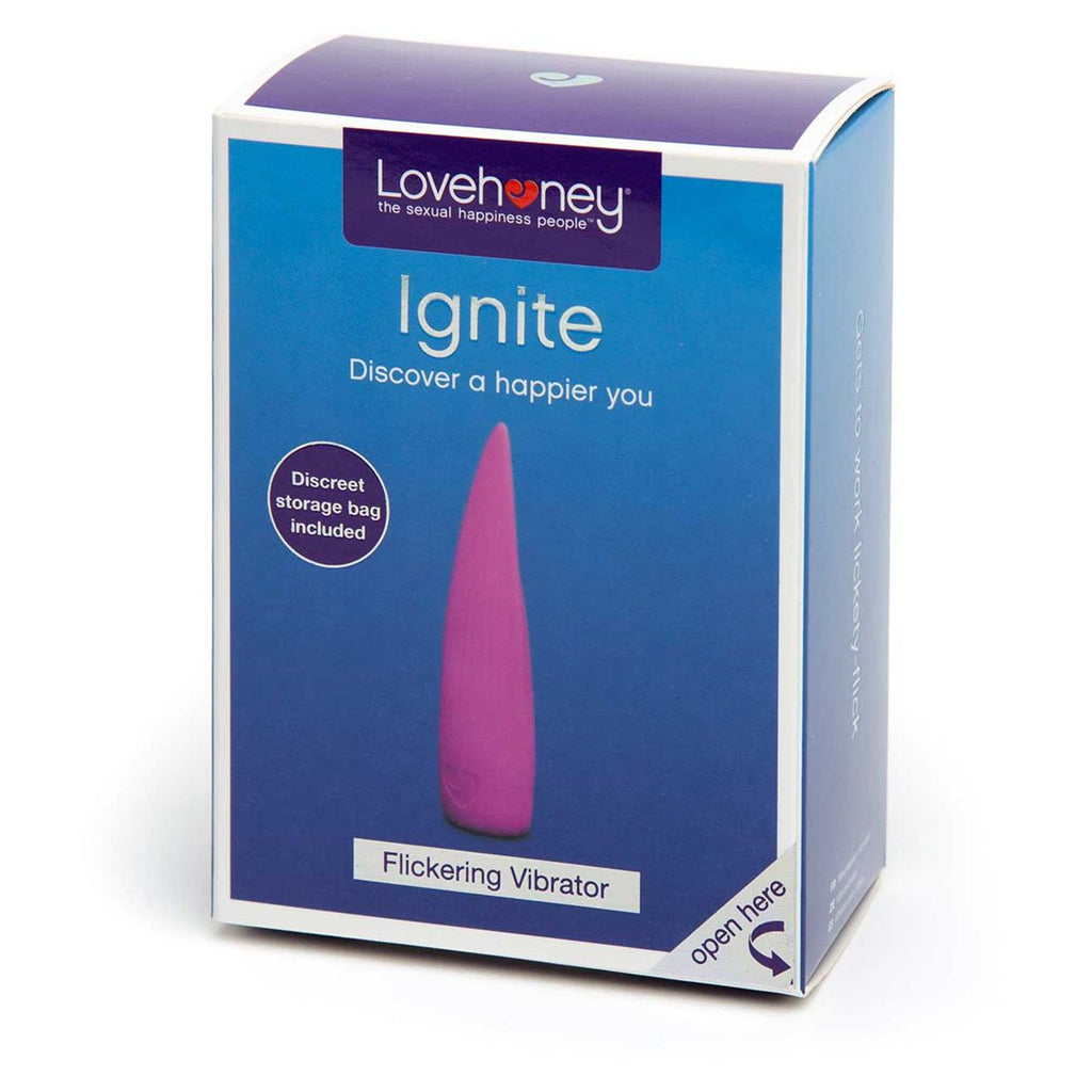 Lovehoney Ignite 20 Function Flickering Vibrator Pink