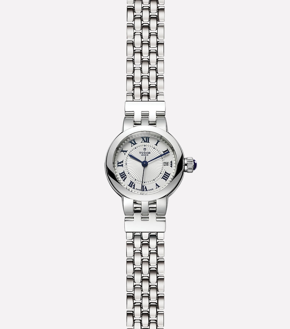 TUDOR Clair de Rose 26mm stainless steel watch - British product