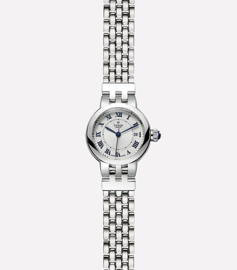 TUDOR Clair de Rose 26mm stainless steel watch - British product