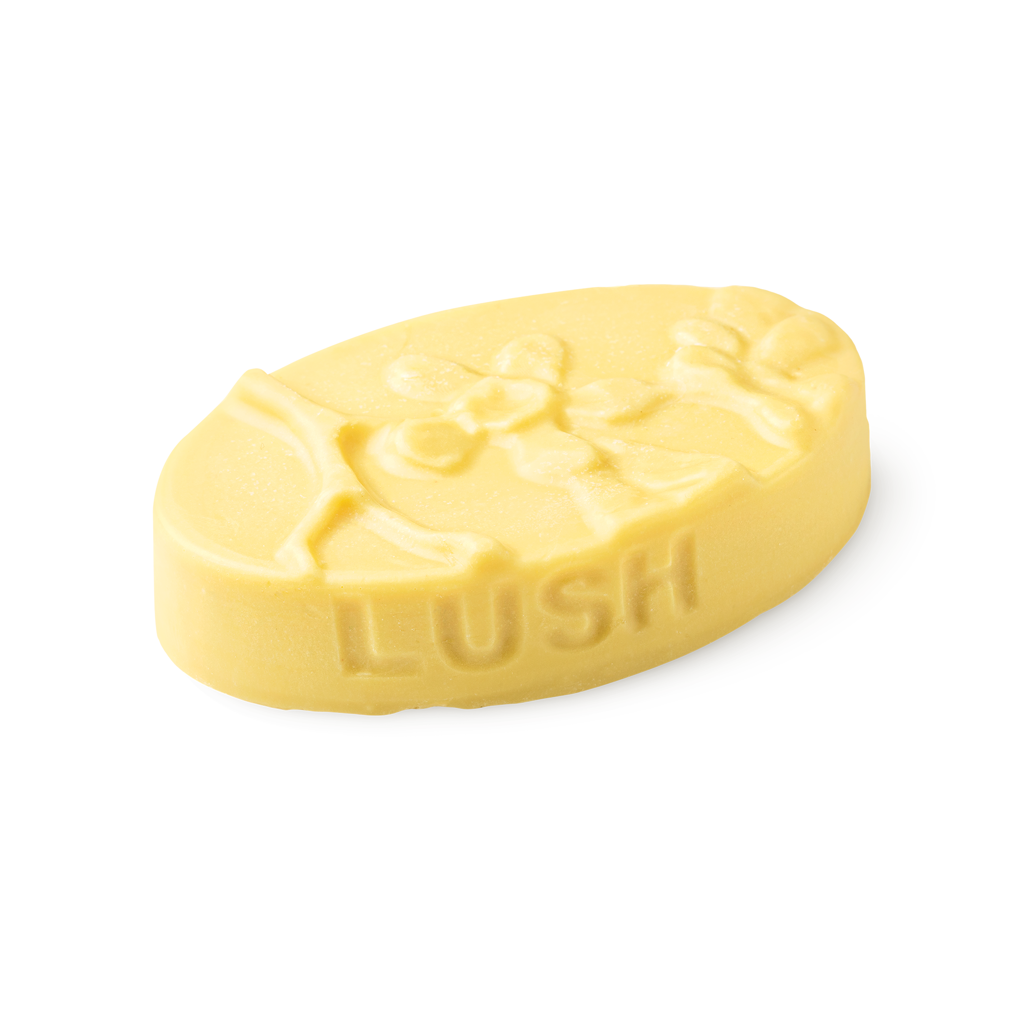 Lush Each Peach massage bar with citrus oils, imported from the UK