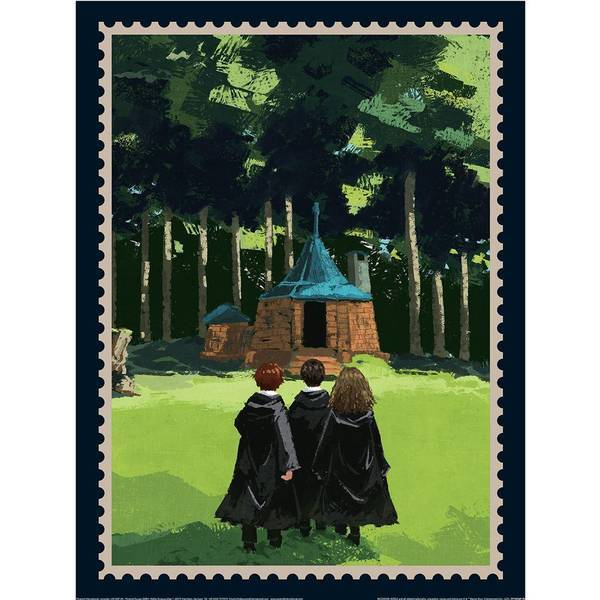 Harry Potter Hagrid's Hut print (British brand)