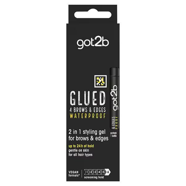 Got2b Glued Waterproof Brow Gel 16ml, UK version