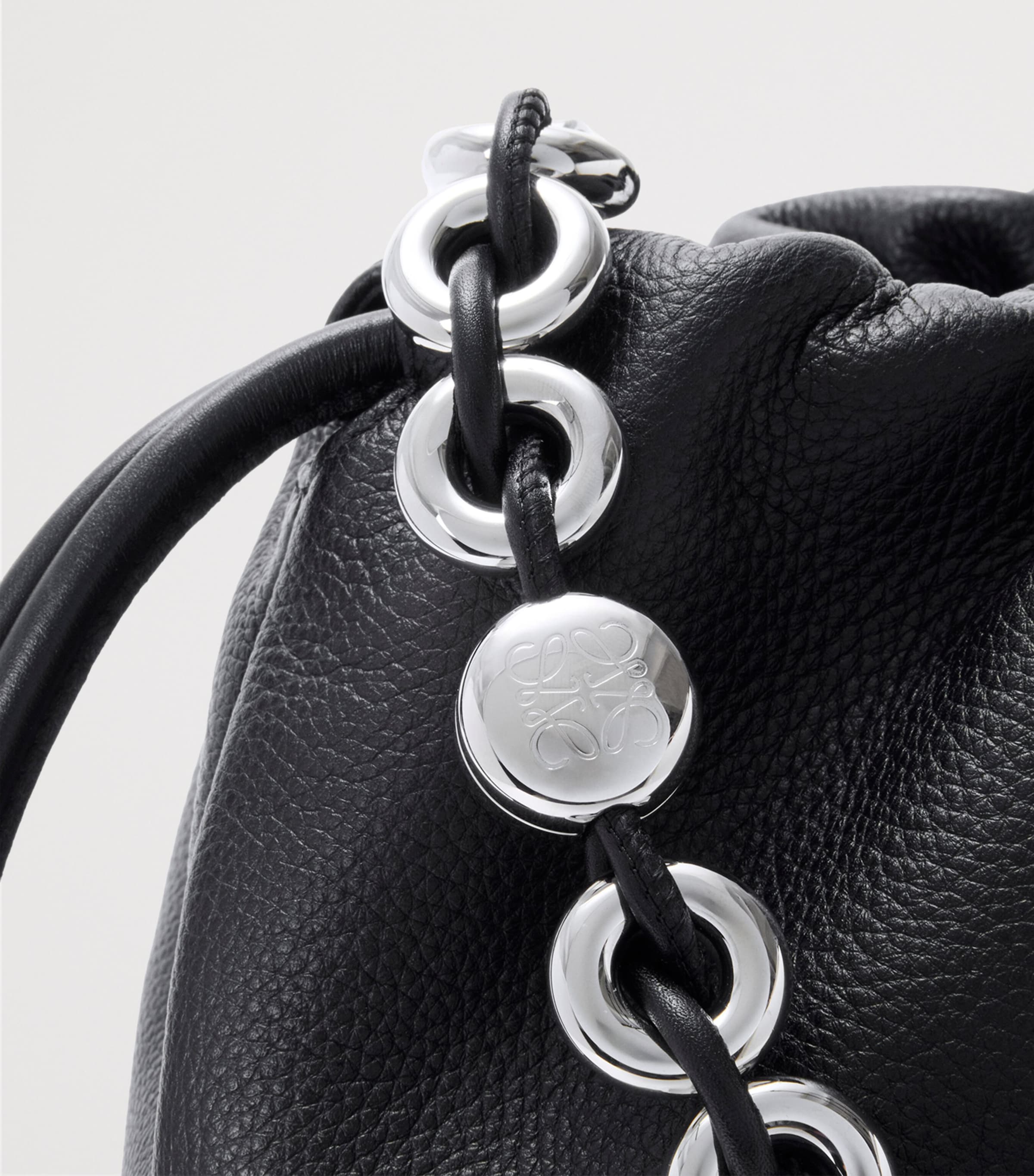 LOEWE Flamenco Large Leather Shoulder Bag, imported from the UK