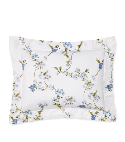 Harrods Pratesi Fresia King Sham Pillowcase in Egyptian Cotton (50cm x 90cm)- Buy online at McGrocer