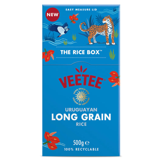 Veetee The Rice Box Uruguayan Long Grain Rice 500g GOODS Sainsburys   