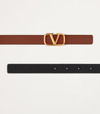 Valentino Garavani reversible VLogo Signature belt, imported from the UK