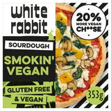 White Rabbit The Smokin' Vegan Pizza 353g gluten free Sainsburys   