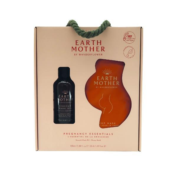 Wanderflower Earth Mother pregnancy essentials gift set, imported from the UK
