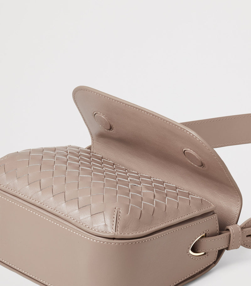 Aspinal Of London woven leather Ella cross-body bag, UK version