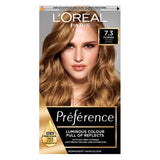 L’Oréal Paris Preference Permanent Hair Dye, Luminous Colour, Golden Blonde 7.3 GOODS Boots   