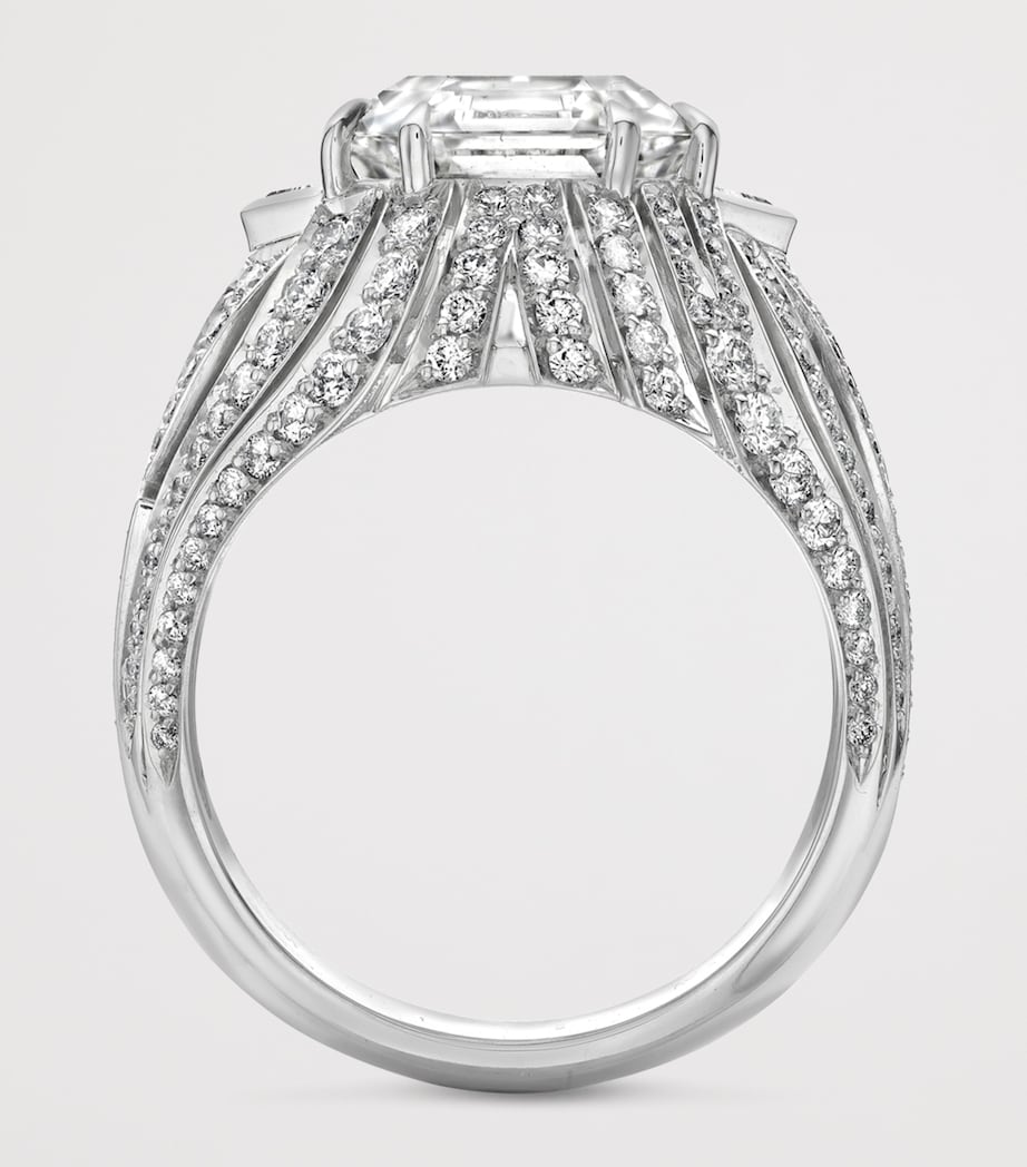 Boodles platinum diamond Victoria Falls ring - British product