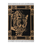 Dolce&Gabbana cashmere leopard throw 140cm x 180cm - British product