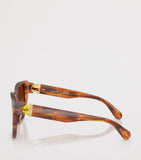 Swarovski irregular acetate sunglasses with crystals, imported from the UK