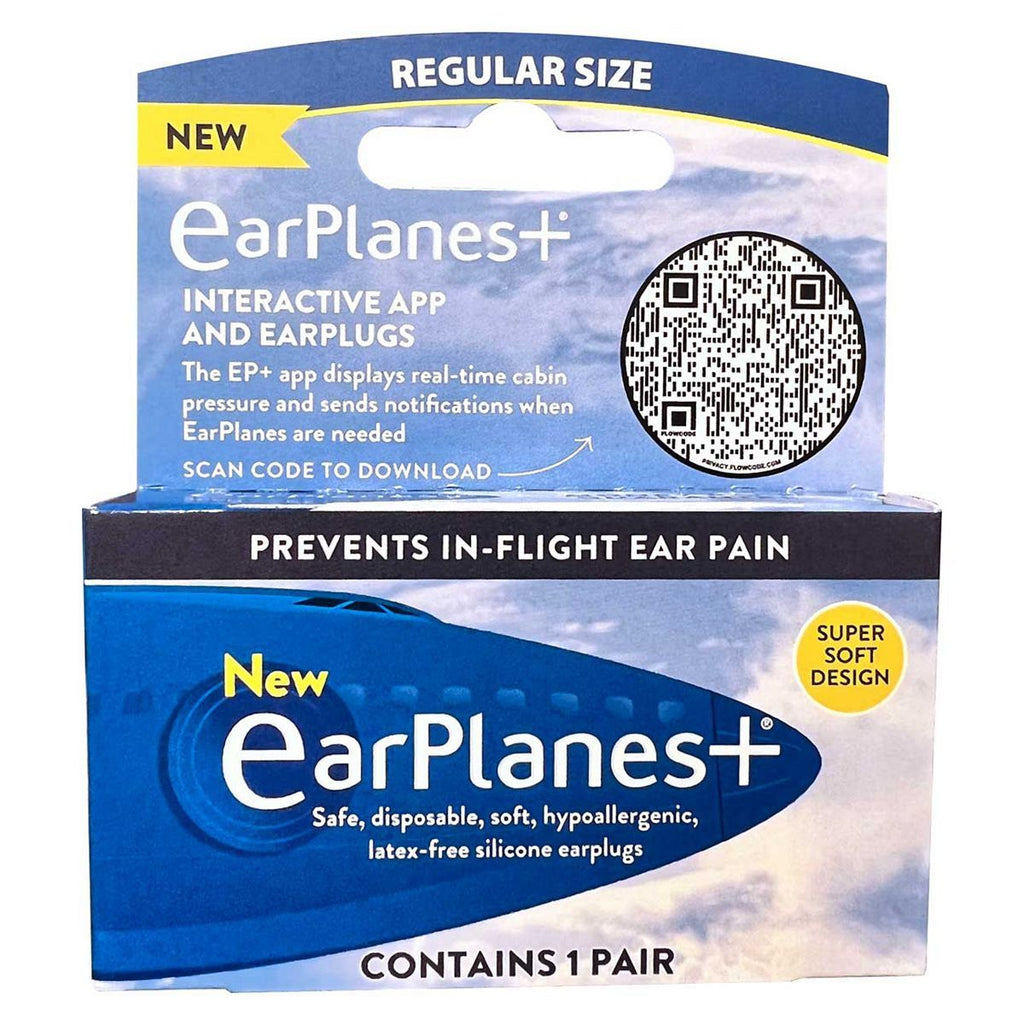 Earplanes Plus Adult Earplug - 1 Pair