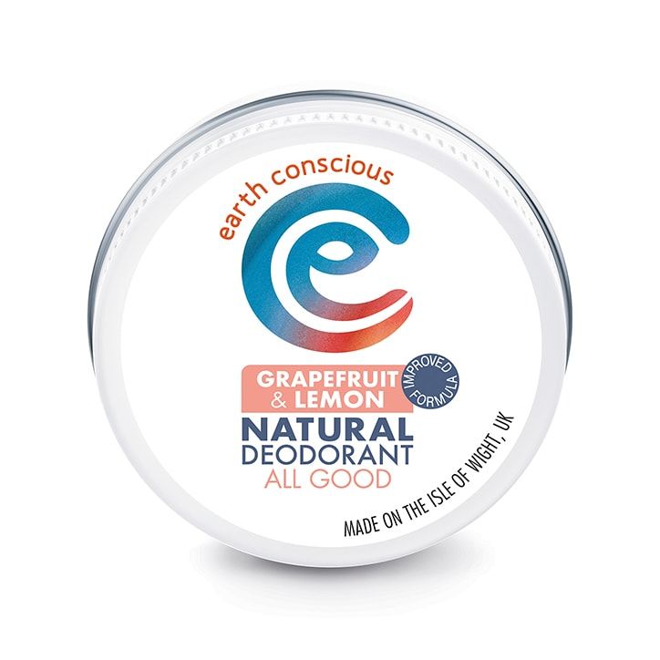 Earth Conscious Natural Deodorant Balm - Grapefruit & Lemon