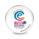 Earth Conscious Natural Deodorant Balm - Jasmine &amp;amp; Rose