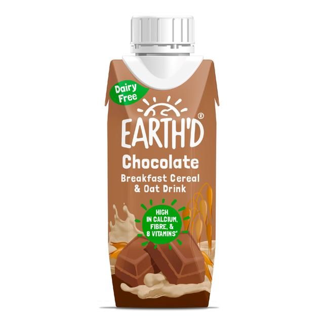 Earth'd Breakfast Cereal & Oat Shake - Chocolate   250ml