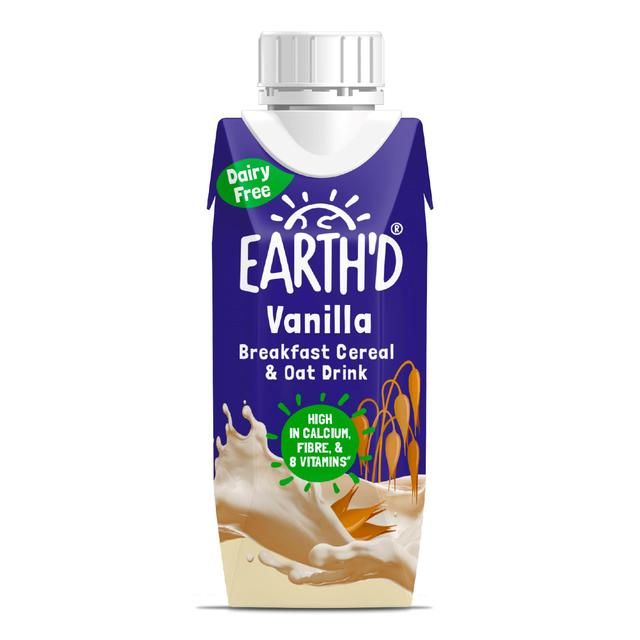 Earth'd Breakfast Cereal & Oat Shake - Vanilla   250ml