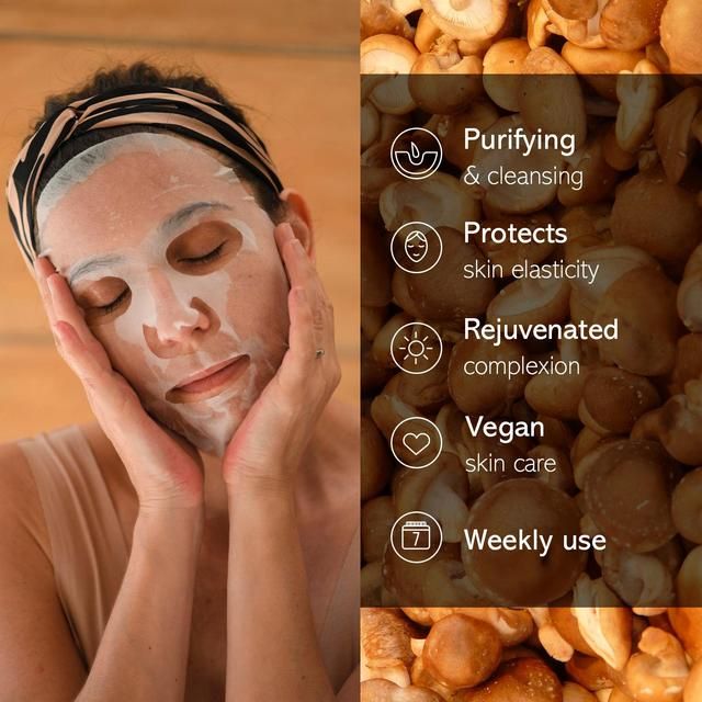 Earth Kiss Super Naturals Kombucha &amp;amp; Shiitake Purifying Sheet Mask