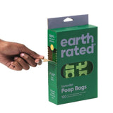 Earth Rated Poop Bags Lavender Tie Handle Bags   120 per pack