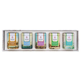 EAST INDIA COMPANY Miniature Loose Tea Caddy Gift Selection   5 per pack