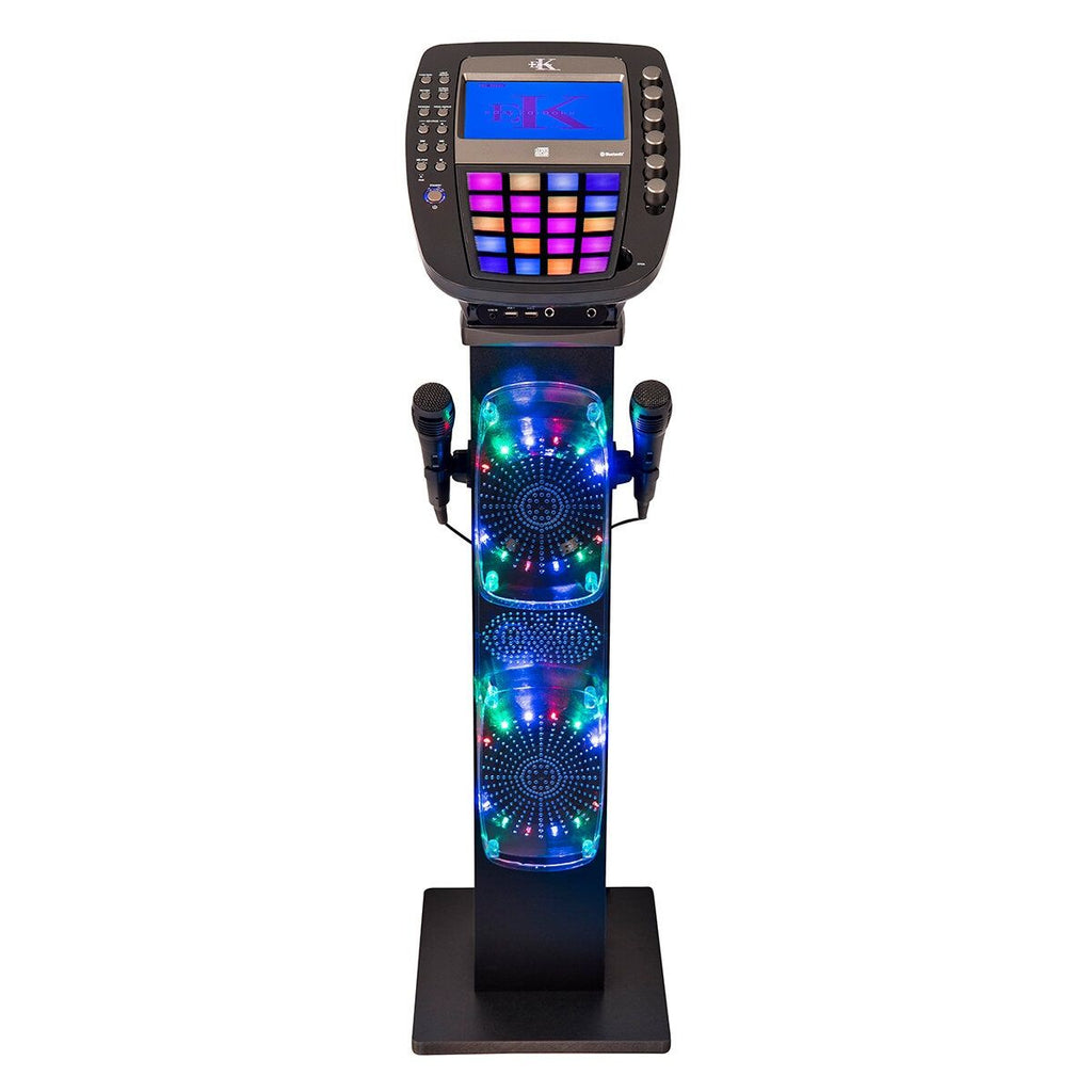 Easy Karaoke Bluetooth Pedestal Karaoke System with Light Effects, EKS878BT