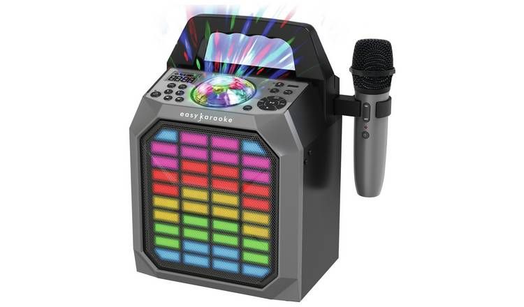 Easy Karaoke Wireless Karaoke Machine Party Hub - Black