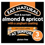 Eat Natural 3 Fruit &amp;amp; Nut Bars Almond &amp;amp; Apricot with a Yoghurt Coating