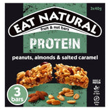 Eat Natural Protein Packed Salted Caramel &amp;amp; Peanuts Bars   3 x 40g