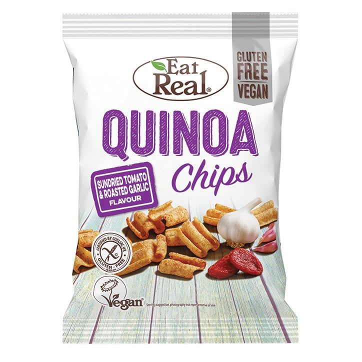 Eat Real Hot & Spicy Quinoa Chips 80g