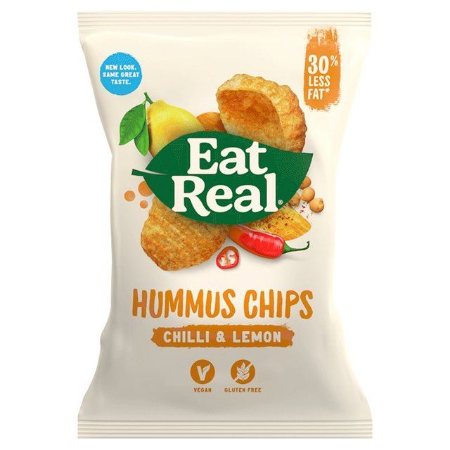 Eat Real Hummus Chilli & Lemon Flavoured Chips