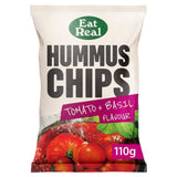 Eat Real Hummus Chips Tomato &amp;amp; Basil Sharing   110g