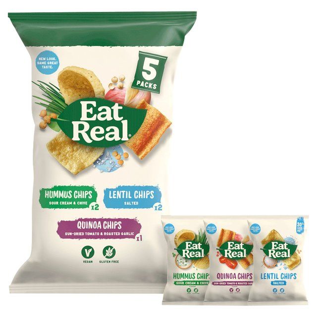 Eat Real Hummus Lentil &amp;amp; Quinoa 5 Pack