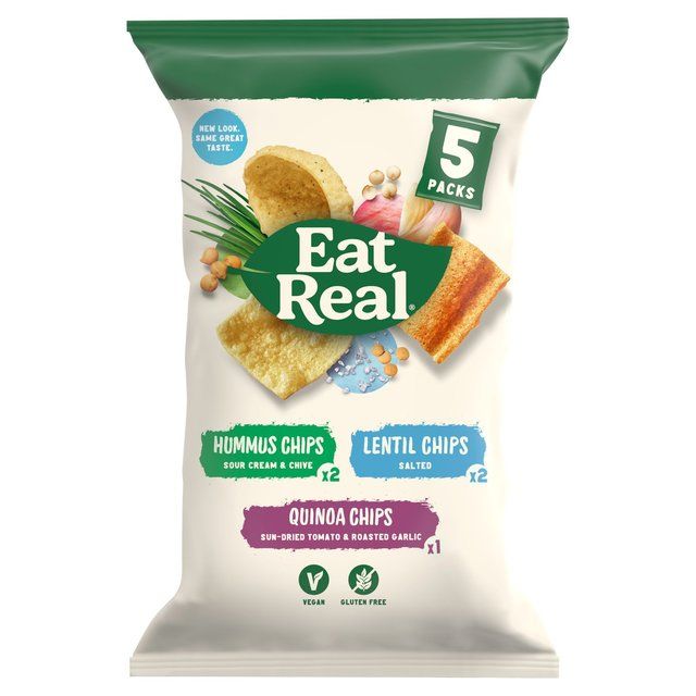 Eat Real Hummus Lentil & Quinoa 5 Pack