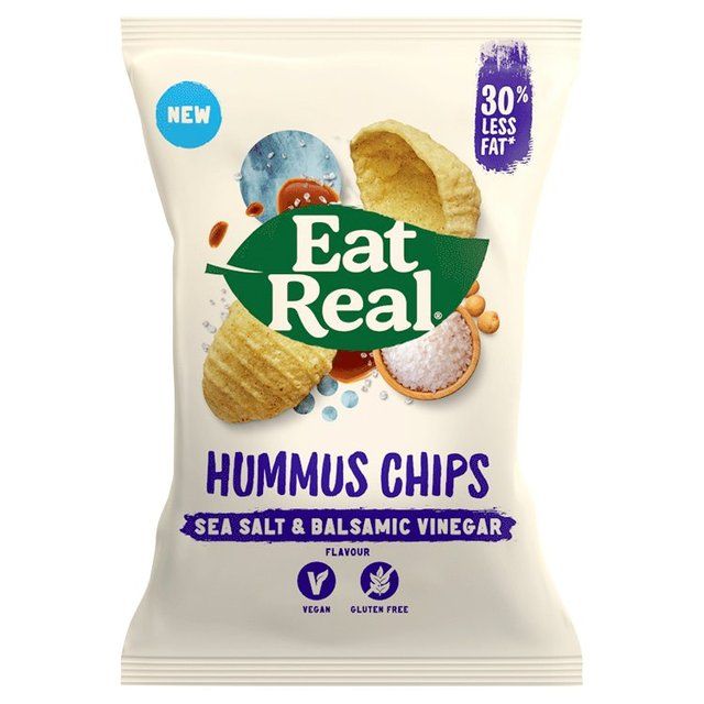 Eat Real Hummus Salt & Vinegar Chips Sharing Bag