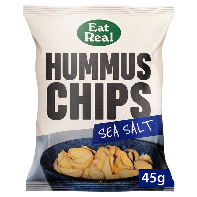 Eat Real Hummus Sea Salt Chips   45g