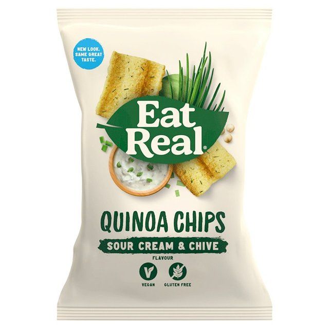 Eat Real Quinoa Sour Cream &amp;amp; Chive Flavoured Chips Default Title