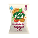 Eat Real Tomato &amp;amp; Basil Hummus Chips 135g